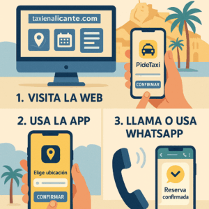 reservar un taxi en Alicante